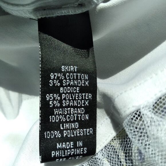 Iz byer Floral Print Dress with Toole Lining - Picture 8 of 8